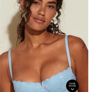 Cosabella Light Blue Lace Bra